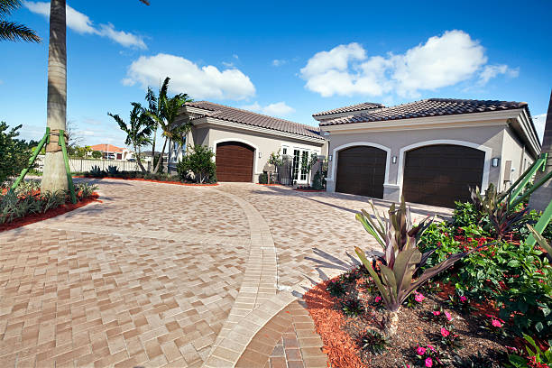 Residential Paver Driveway in Mcfarland, WI